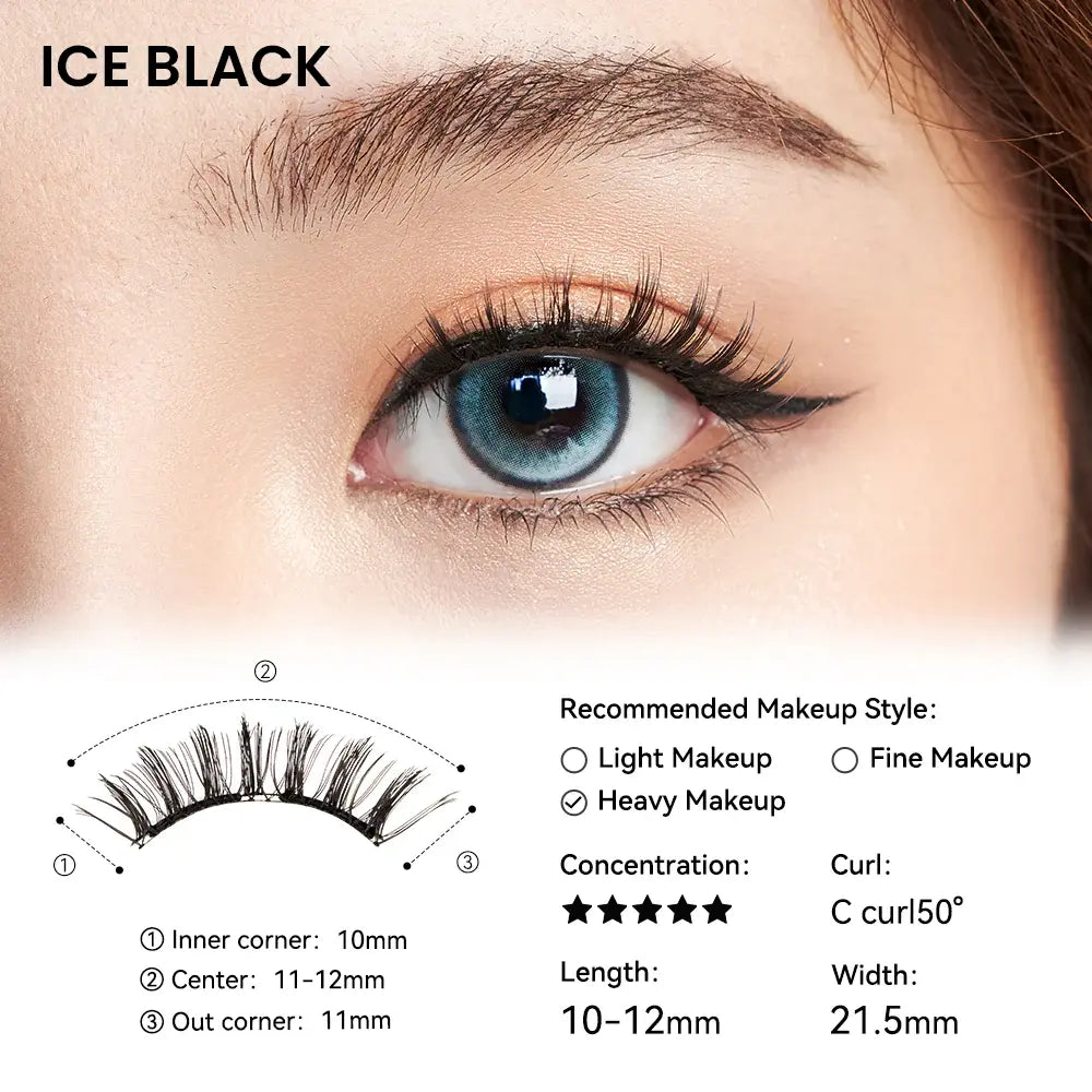Lashes That Snap On in Seconds — No Glue Needed! TikTok's Favorite Magnetic Lashes Are Here ✨