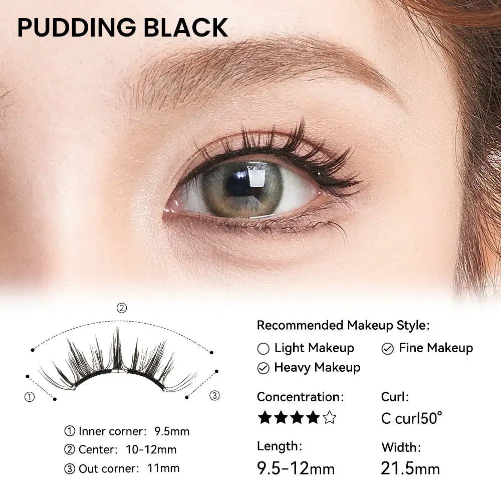 Lashes That Snap On in Seconds — No Glue Needed! TikTok's Favorite Magnetic Lashes Are Here ✨