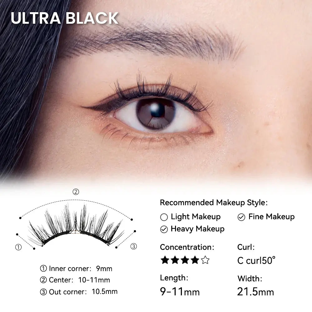 Lashes That Snap On in Seconds — No Glue Needed! TikTok's Favorite Magnetic Lashes Are Here ✨