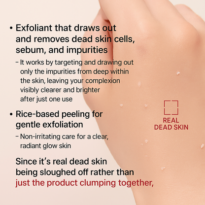 [Official]Peel Shot Glow Rice Ampoule Duo - Serums for Brightening, Exfoliating, and Moisturizing - Suitable for All Skin Types