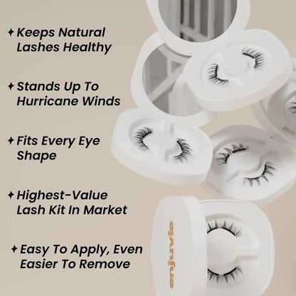 Lashes That Snap On in Seconds — No Glue Needed! TikTok's Favorite Magnetic Lashes Are Here ✨
